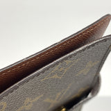 【6he4693】ルイヴィトン 手帳カバー モノグラム アジェンダMM R20105 ブラウン【中古】メンズ レディース ユニセックス