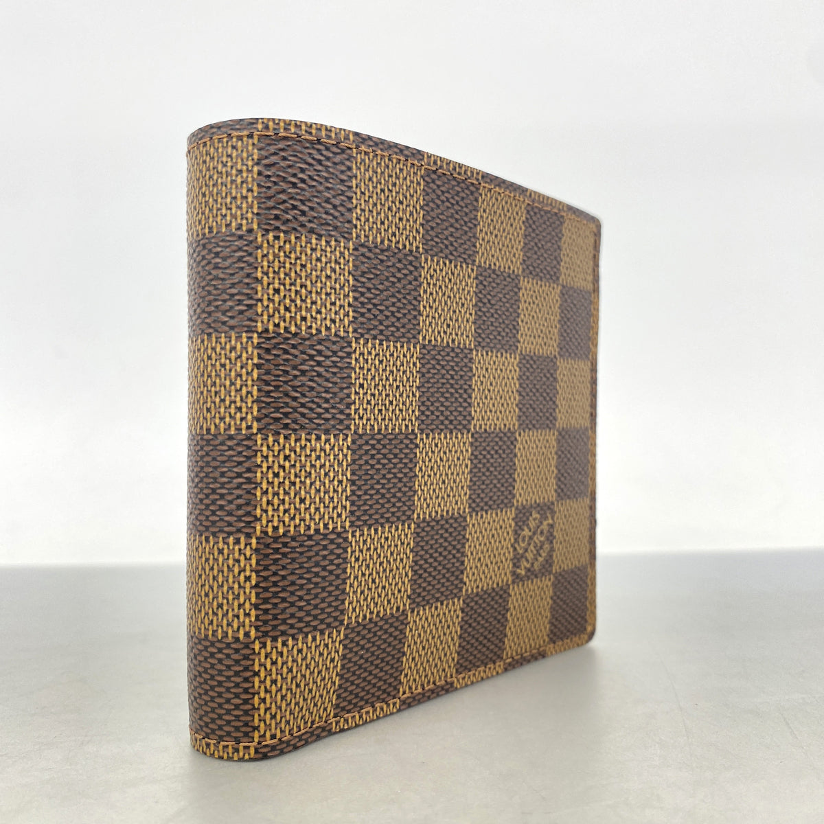 【6he4694】ルイヴィトン 財布 ダミエ ポルトビエカルトクレディモネ N61665 エベヌ【中古】メンズ