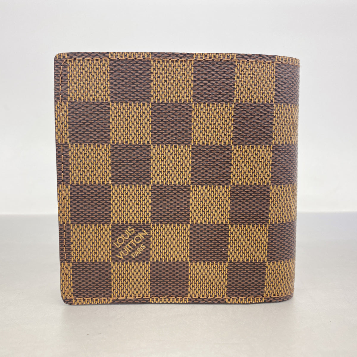 【6he4694】ルイヴィトン 財布 ダミエ ポルトビエカルトクレディモネ N61665 エベヌ【中古】メンズ