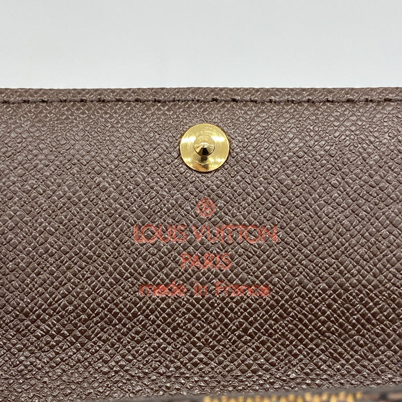 【6he4699】ルイヴィトン キーケース ダミエ ミュルティクレ4 N62631 エベヌ【中古】メンズ レディース ユニセックス