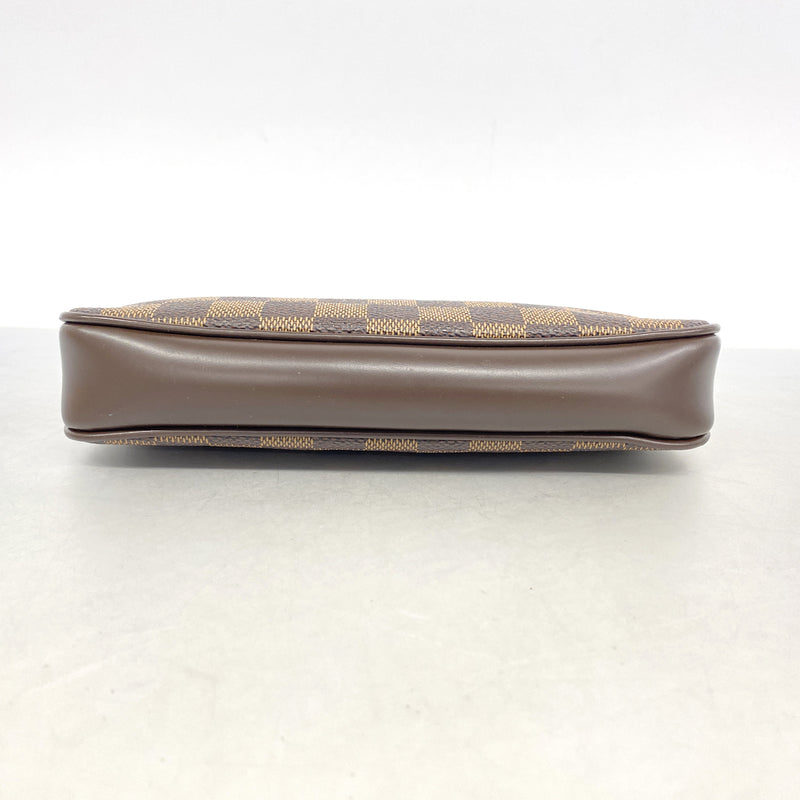 【6he4700】ルイヴィトン ポーチ ダミエ ナヴォナ N51983 エベヌ【中古】レディース