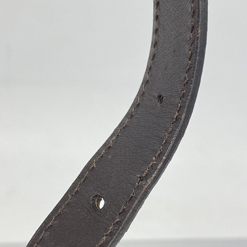【6he4703】フェンディ ハンドバッグ ズッキーノ マンマバケット ナイロンキャンバス ベージュ シルバー金具【中古】レディース