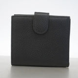 【6he4713-k】グッチ 財布 インターロッキングG 615525 レザー ブラック ゴールド金具【中古】レディース