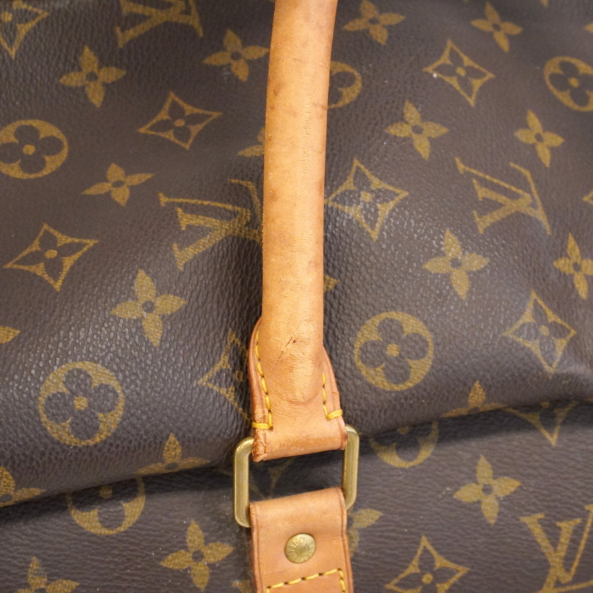 【6he4714】ルイヴィトン ボストンバッグ モノグラム シリウス70 M41400 ブラウン【中古】メンズ レディース ユニセックス