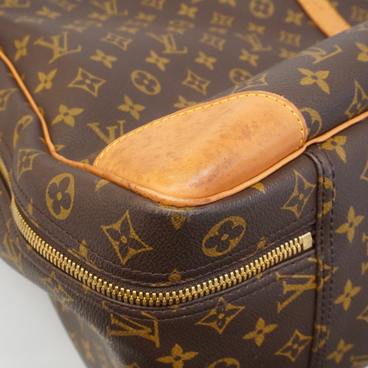 【6he4714】ルイヴィトン ボストンバッグ モノグラム シリウス70 M41400 ブラウン【中古】メンズ レディース ユニセックス