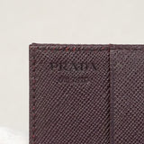 【6he4717-k】プラダ コインケース ナイロン ボルドー シルバー金具【中古】メンズ レディース ユニセックス