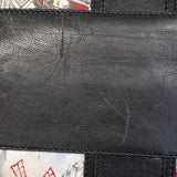 【6he4718-k】セリーヌ ハンドバッグ キャンバス マルチカラー ブラック ゴールド金具【中古】レディース