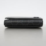 【6he4728-k】グッチ 三つ折り財布 GGスプリーム 769225 PVC ブラック シルバー金具【中古】メンズ レディース ユニセックス