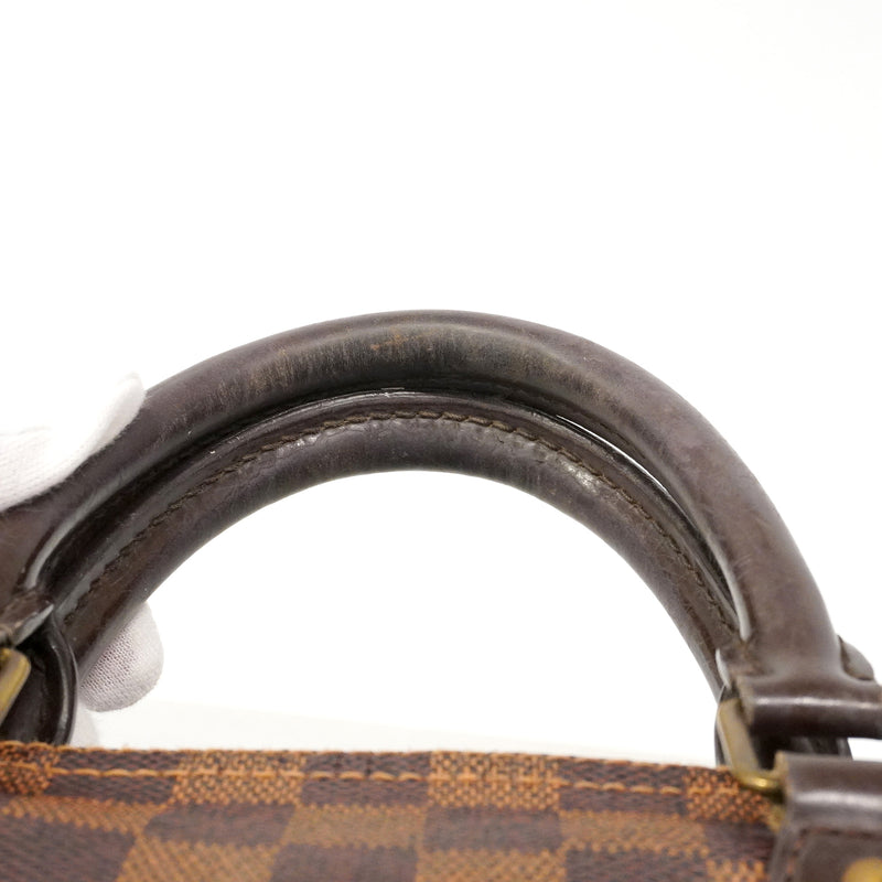 【6he4734】ルイヴィトン ハンドバッグ ダミエ スピーディ30 N41364 エベヌ【中古】レディース
