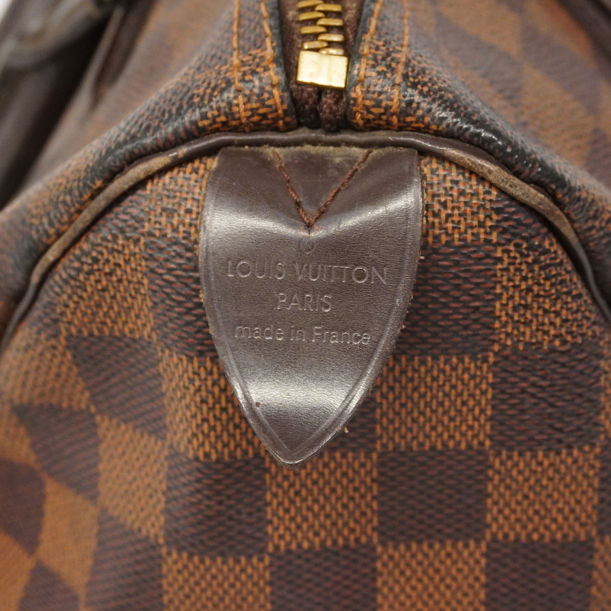 【6he4734】ルイヴィトン ハンドバッグ ダミエ スピーディ30 N41364 エベヌ【中古】レディース