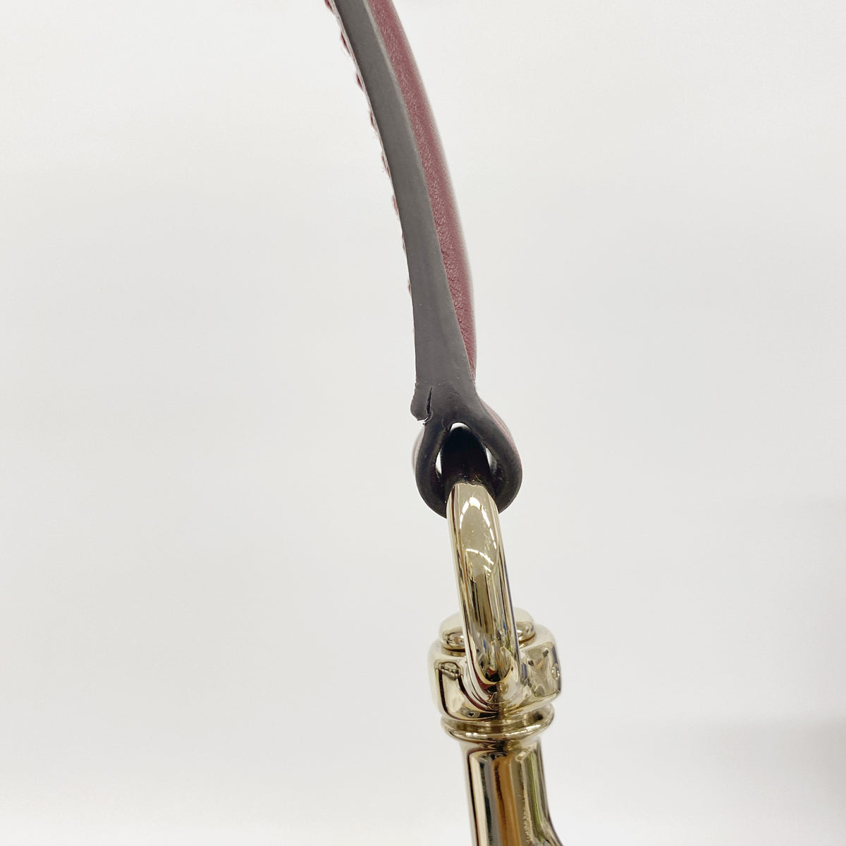 【6he4742-k】グッチ ショルダーバッグ グッチシマ 334981 レザー ボルドー ゴールド金具【中古】レディース