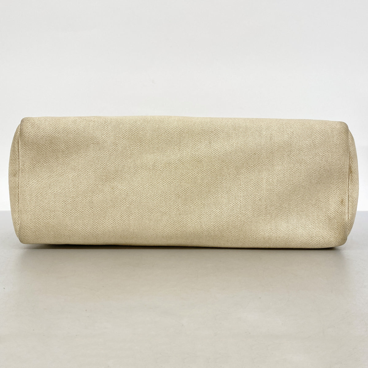 【6he4745】エルメス トートバッグ エールバッグカバスMM トワルアッシュ ナチュラル シルバー金具 □F刻印【中古】レディース