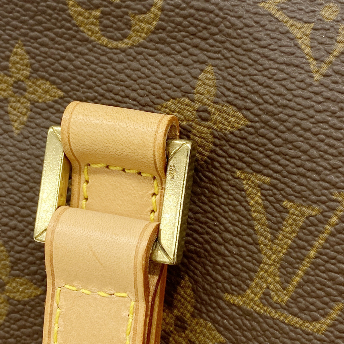 【6he4747】ルイヴィトン トートバッグ モノグラム カバメゾ M51151 ブラウン【中古】レディース