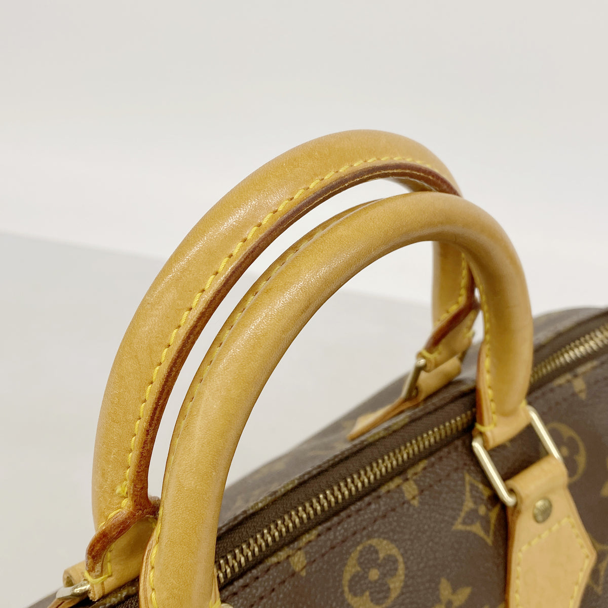 【6he4749】ルイヴィトン ハンドバッグ モノグラム スピーディ30 M41108 ブラウン【中古】レディース