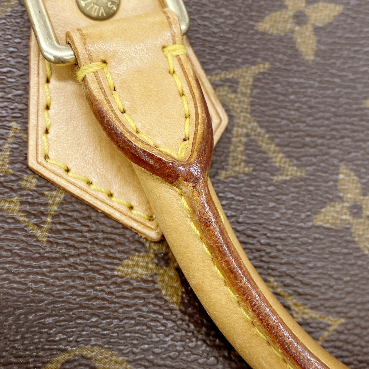 【6he4749】ルイヴィトン ハンドバッグ モノグラム スピーディ30 M41108 ブラウン【中古】レディース