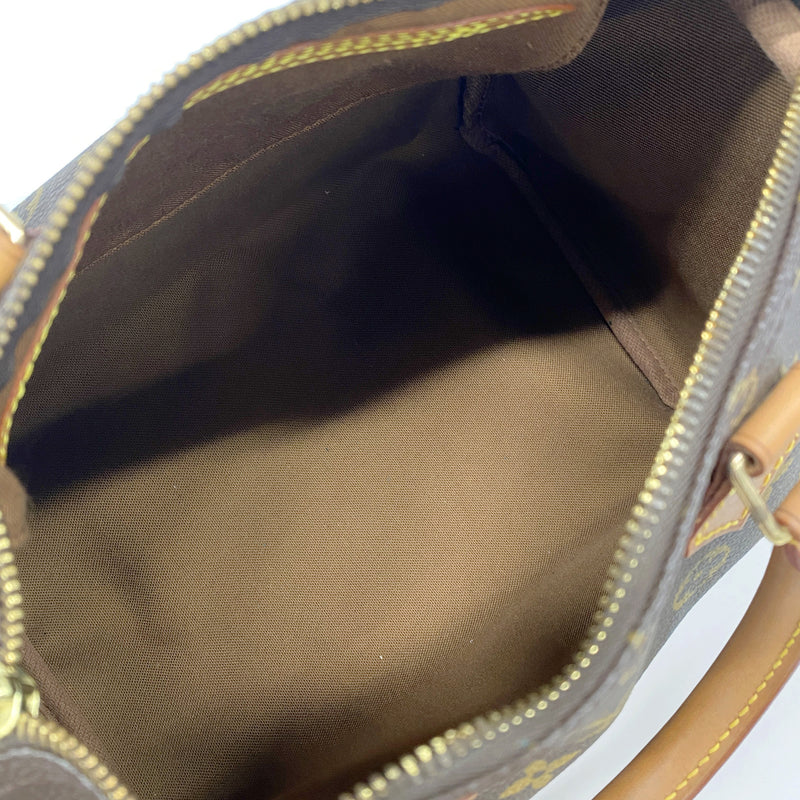 【6he4750】ルイヴィトン ハンドバッグ モノグラム スピーディ25 M41109 ブラウン【中古】レディース