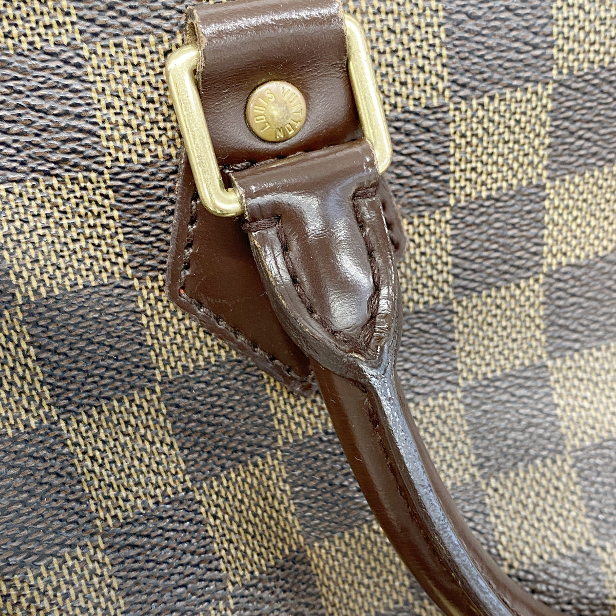 【6he4751】ルイヴィトン ハンドバッグ ダミエ スピーディ25 N41365 エベヌ【中古】レディース