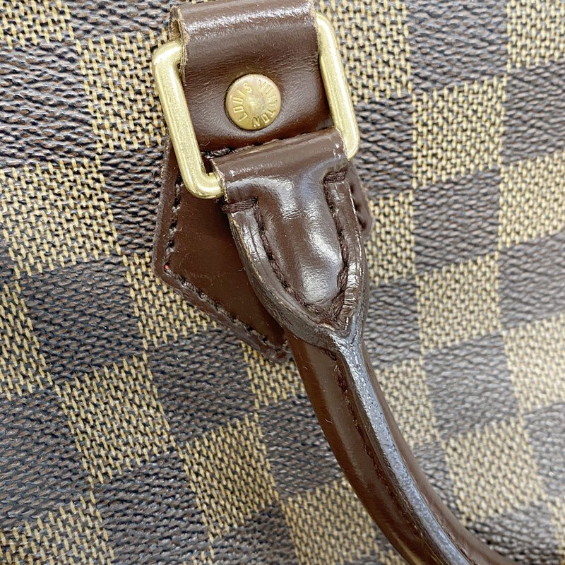 【6he4751】ルイヴィトン ハンドバッグ ダミエ スピーディ25 N41365 エベヌ【中古】レディース