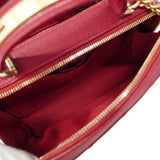 【6he4760】シャネル ハンドバッグ マトラッセ チェーンショルダー キャビアスキン レッド ゴールド金具 2wayバック【中古】レディース