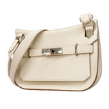 【6he4765】エルメス ショルダーバッグ ジプシエールミニ スイフト マッシュルーム シルバー金具 B刻印【中古】レディース