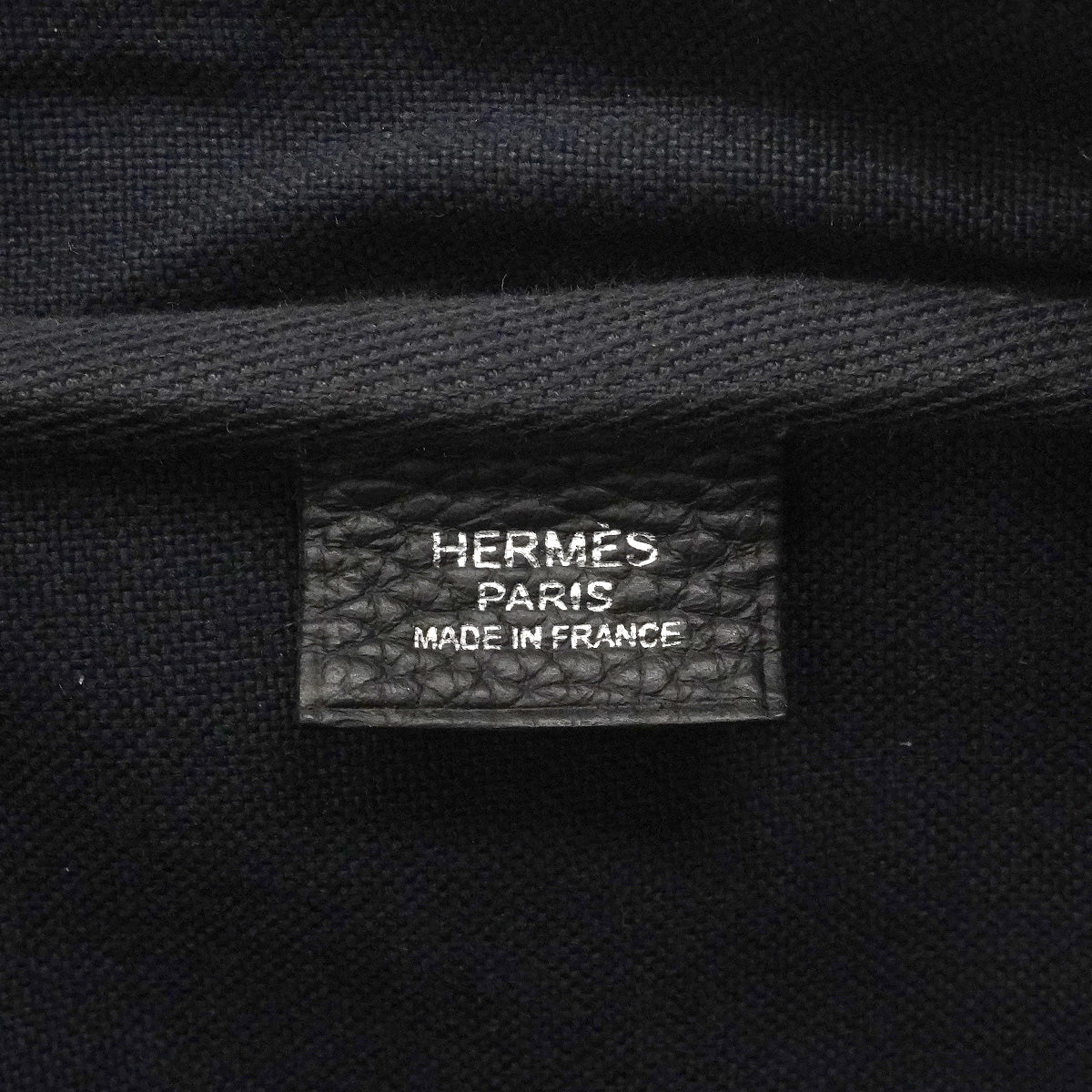【6he4766】エルメス ブリーフケース ヴィクトリア2H12 トリヨンクレマンス トワルオフィシエ ブラック シルバー金具 D刻印【中古】メンズ