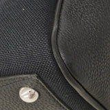 【6he4766】エルメス ブリーフケース ヴィクトリア2H12 トリヨンクレマンス トワルオフィシエ ブラック シルバー金具 D刻印【中古】メンズ
