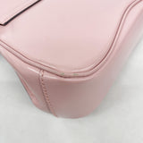 【6he4772-k】グッチ ハンドバッグ バンブー 353522 レザー ピンク シルバー金具【中古】レディース