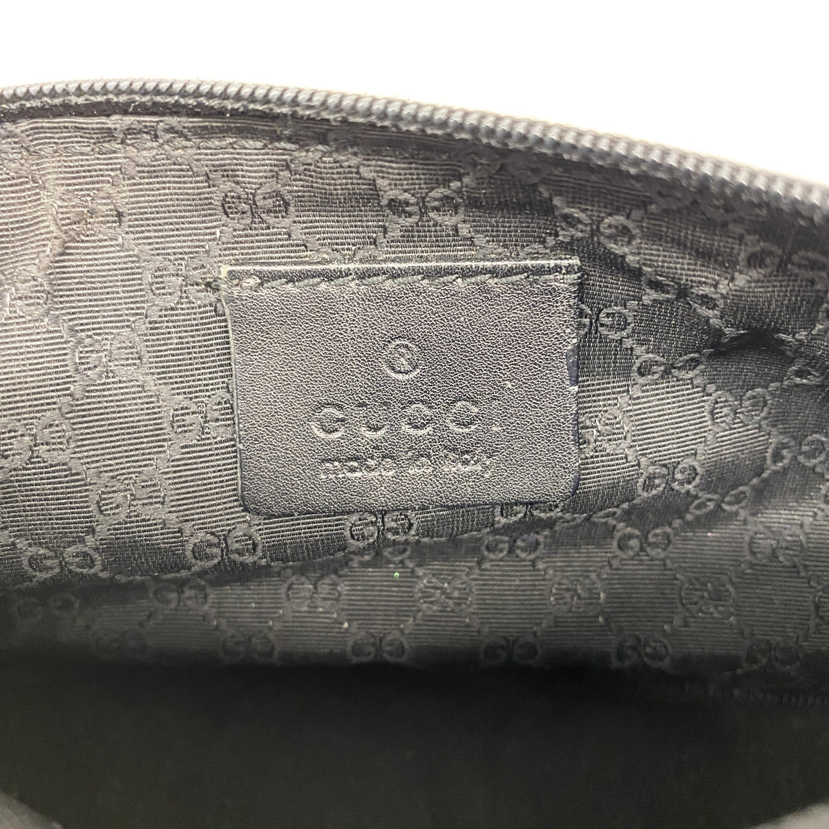 【6he4774-k】グッチ ハンドバッグ シェリーライン 92820 デニム ブラック シルバー金具【中古】レディース
