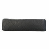 【6he4781】シャネル ショルダーバッグ マトラッセ Wフラップ Wチェーン ラムスキン ブラック ゴールド金具【中古】レディース