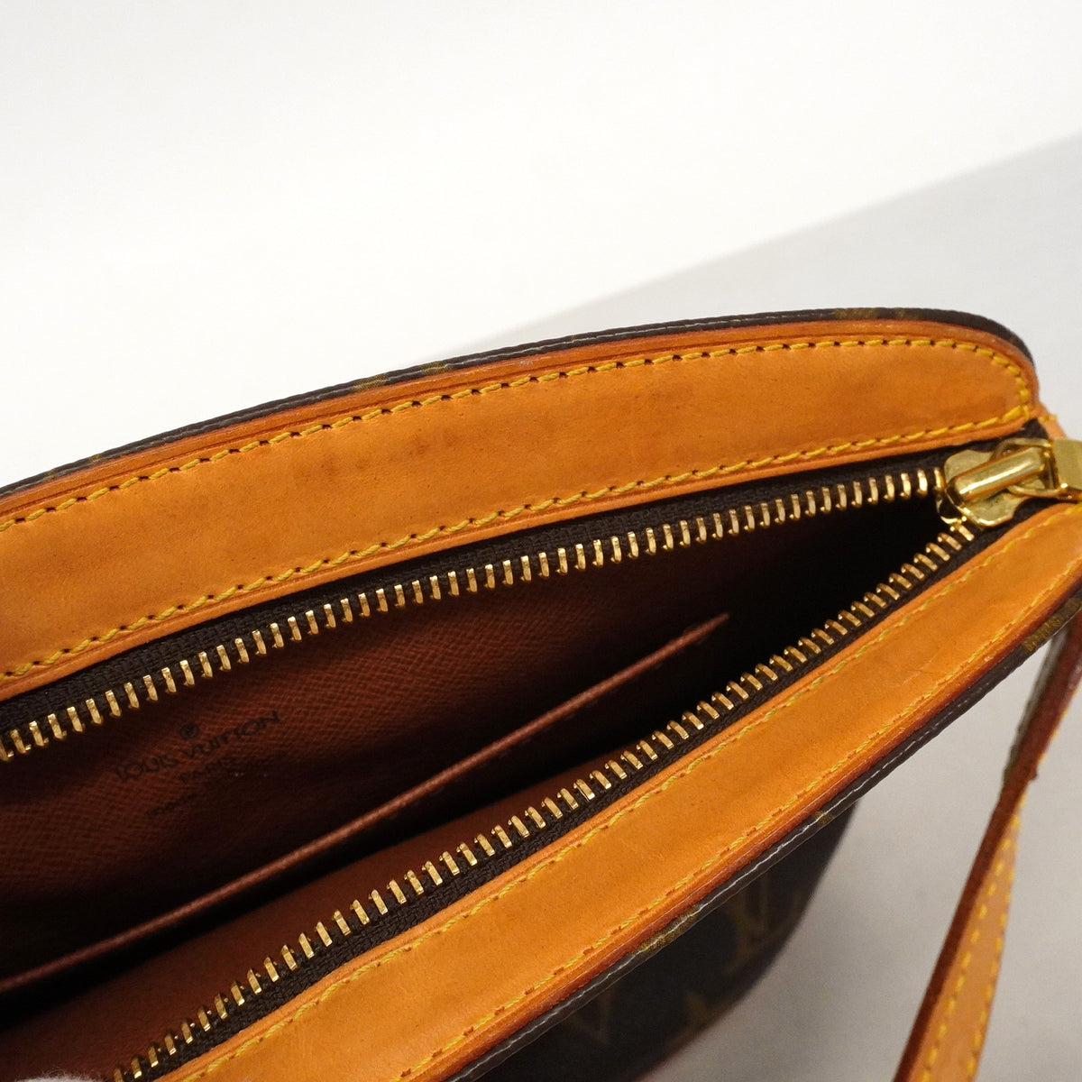 【6he4791】ルイヴィトン ショルダーバッグ モノグラム ドルーオ M51290 ブラウン【中古】レディース