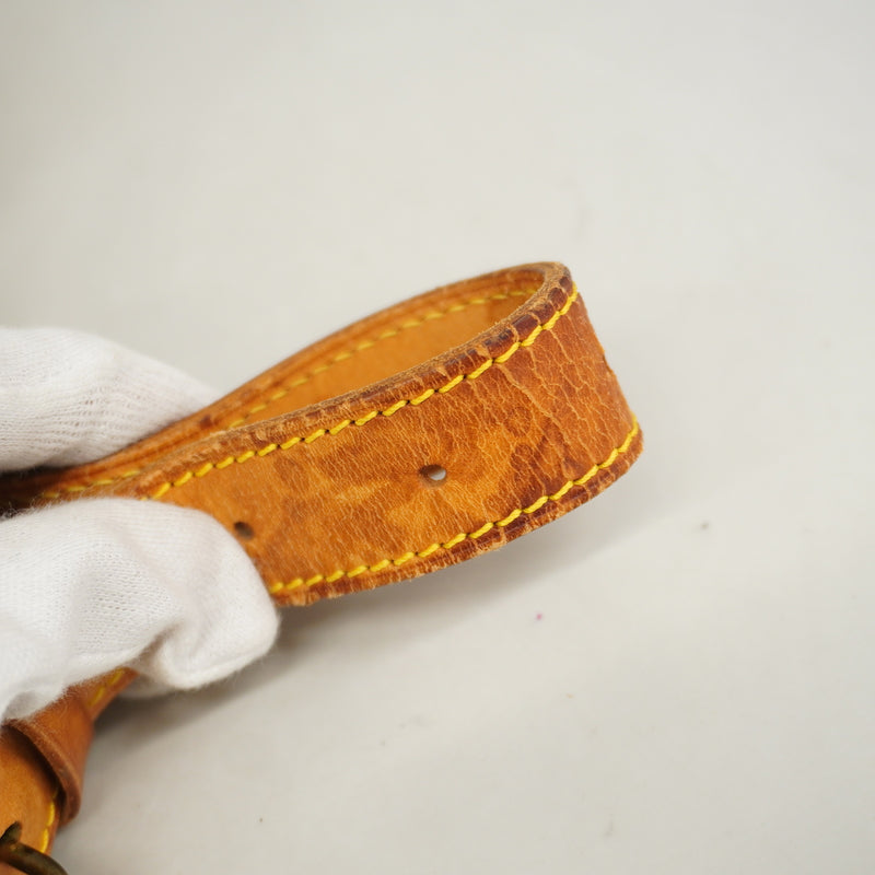 【6he4795】ルイヴィトン ショルダーバッグ モノグラム ソミュール35 M42254 ブラウン【中古】レディース