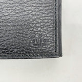 【6he4797-k】グッチ 長財布 GGナイロン 231835 ナイロン ブラック シルバー金具【中古】レディース
