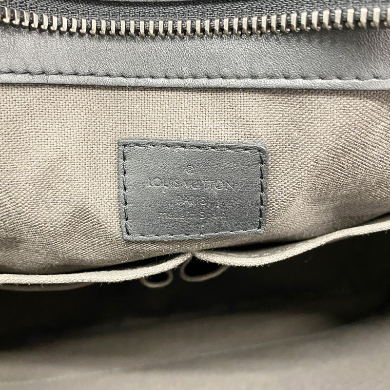 【6he4801-k】ルイヴィトン トートバッグ ダミエ・アンフィニ タダオPM N41269 オニキス 【中古】メンズ