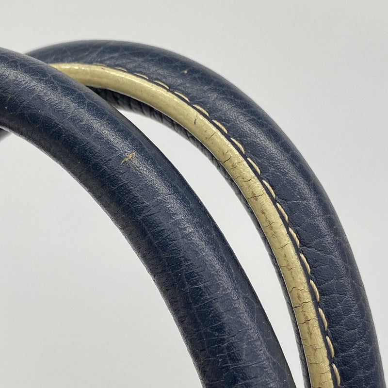 【6he4818】ルイヴィトン ボストンバッグ トバゴ キーポル50 M95136 ネイビー【中古】メンズ レディース ユニセックス