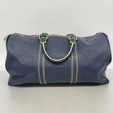 【6he4818】ルイヴィトン ボストンバッグ トバゴ キーポル50 M95136 ネイビー【中古】メンズ レディース ユニセックス