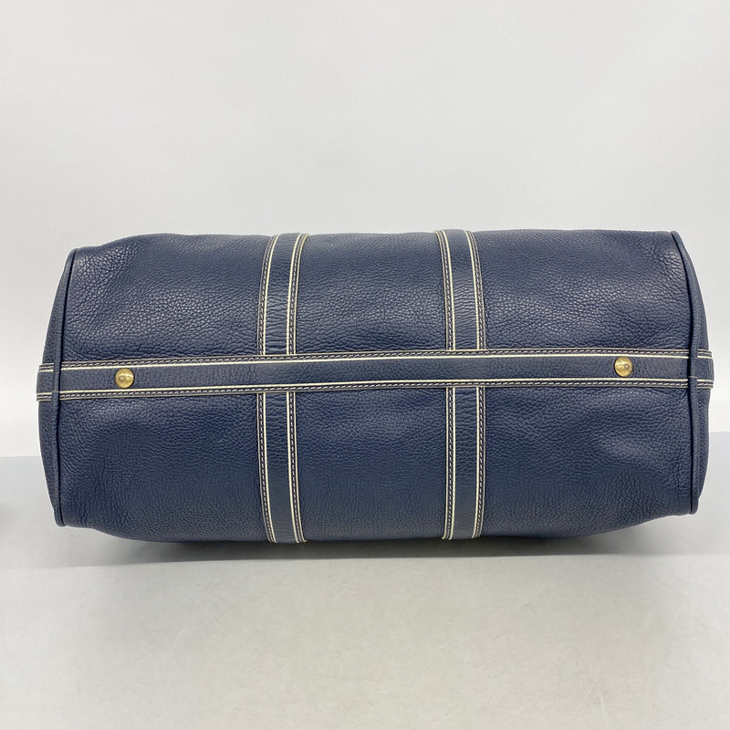 【6he4818】ルイヴィトン ボストンバッグ トバゴ キーポル50 M95136 ネイビー【中古】メンズ レディース ユニセックス