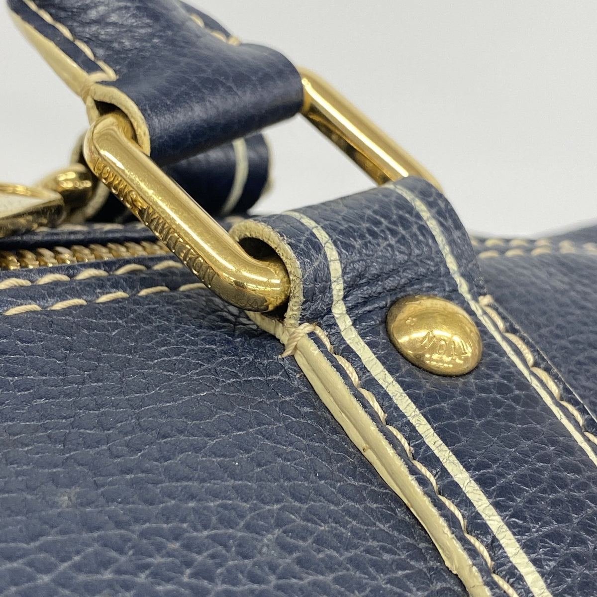 【6he4818】ルイヴィトン ボストンバッグ トバゴ キーポル50 M95136 ネイビー【中古】メンズ レディース ユニセックス
