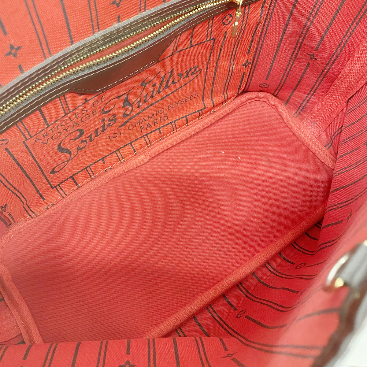 【6he4833】ルイヴィトン トートバッグ ダミエ ネヴァーフルPM N51109 エベヌ【中古】レディース