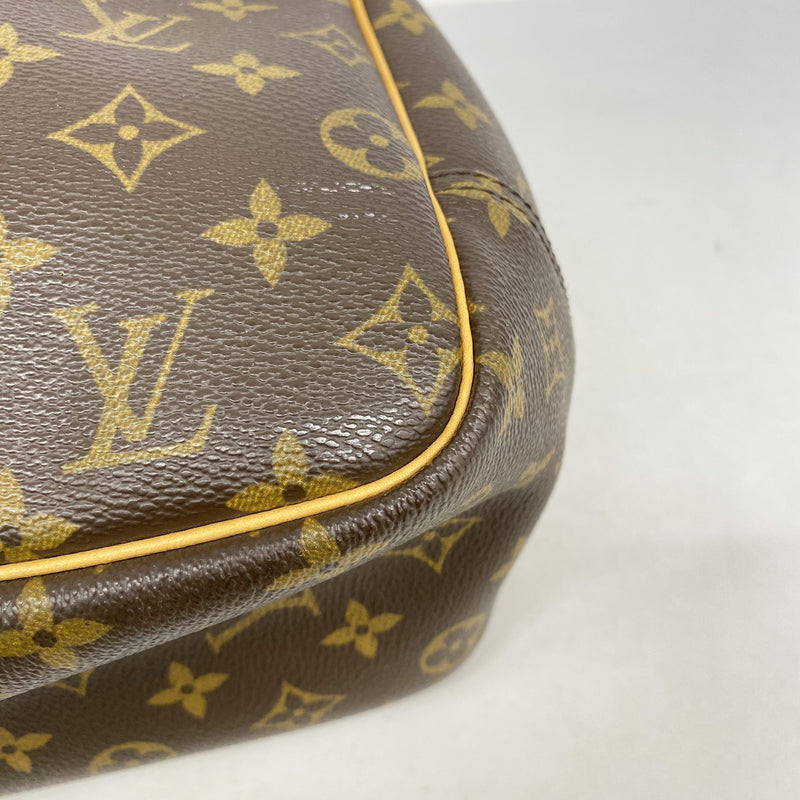【6he4836】ルイヴィトン ハンドバッグ モノグラム ドーヴィル M47270 ブラウン【中古】レディース