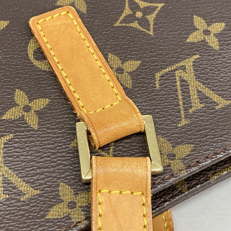 【6he4840】ルイヴィトン トートバッグ モノグラム ルコ M51155 ブラウン【中古】レディース