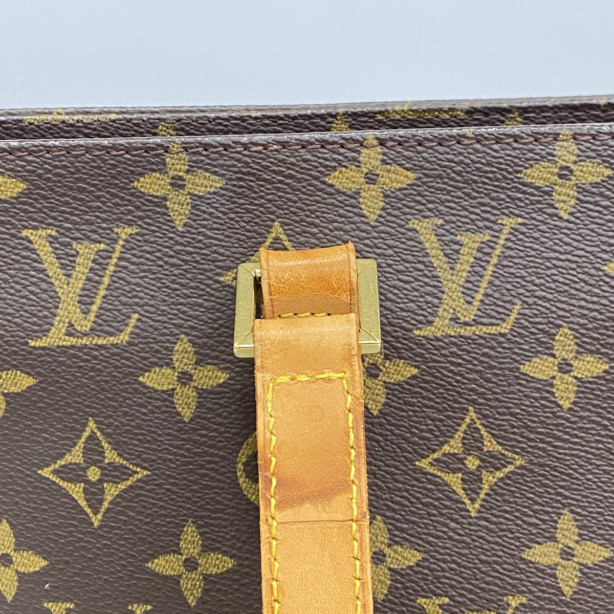 【6he4840】ルイヴィトン トートバッグ モノグラム ルコ M51155 ブラウン【中古】レディース