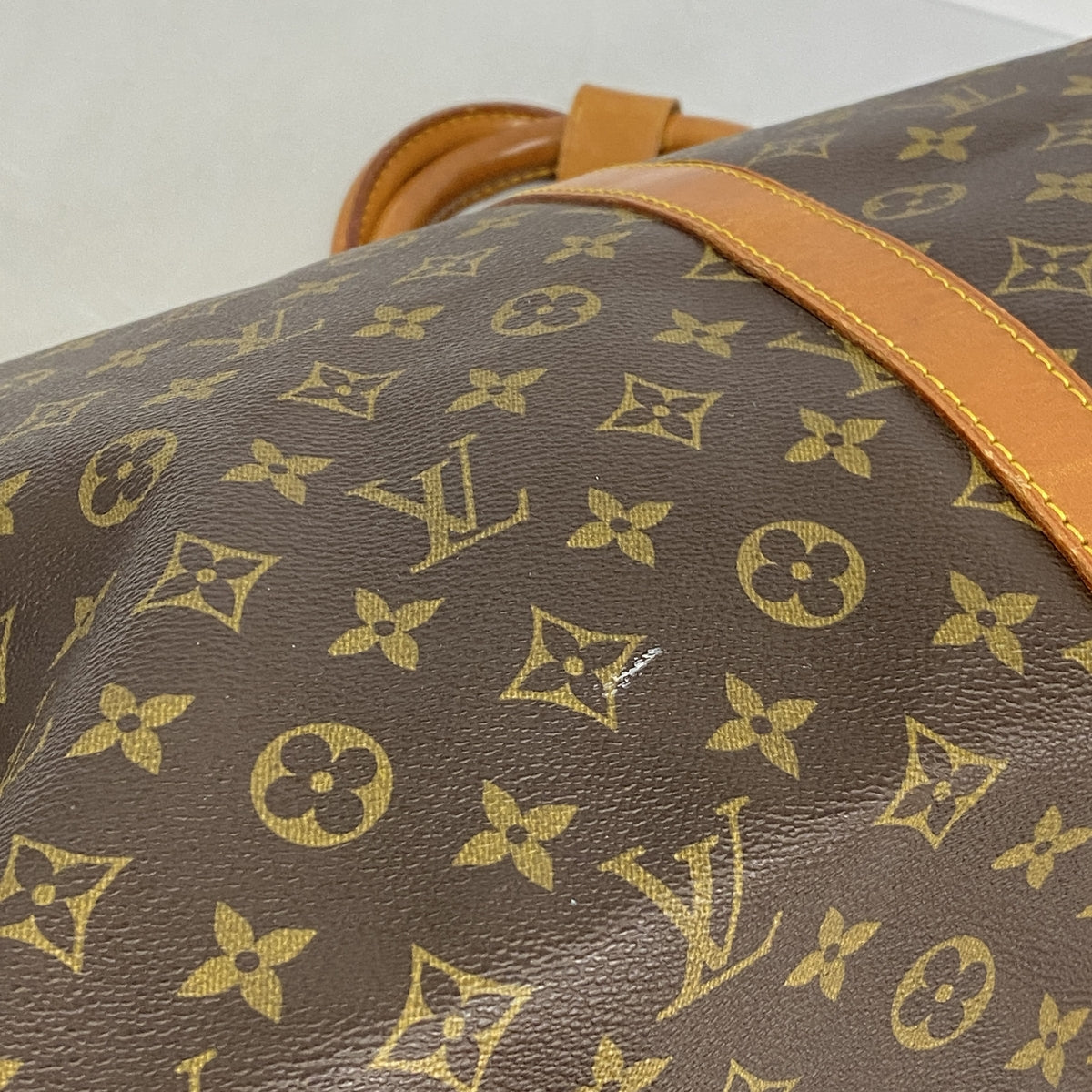 【6he4841】ルイヴィトン ボストンバッグ モノグラム キーポル55 M41424 ブラウン【中古】メンズ レディース ユニセックス