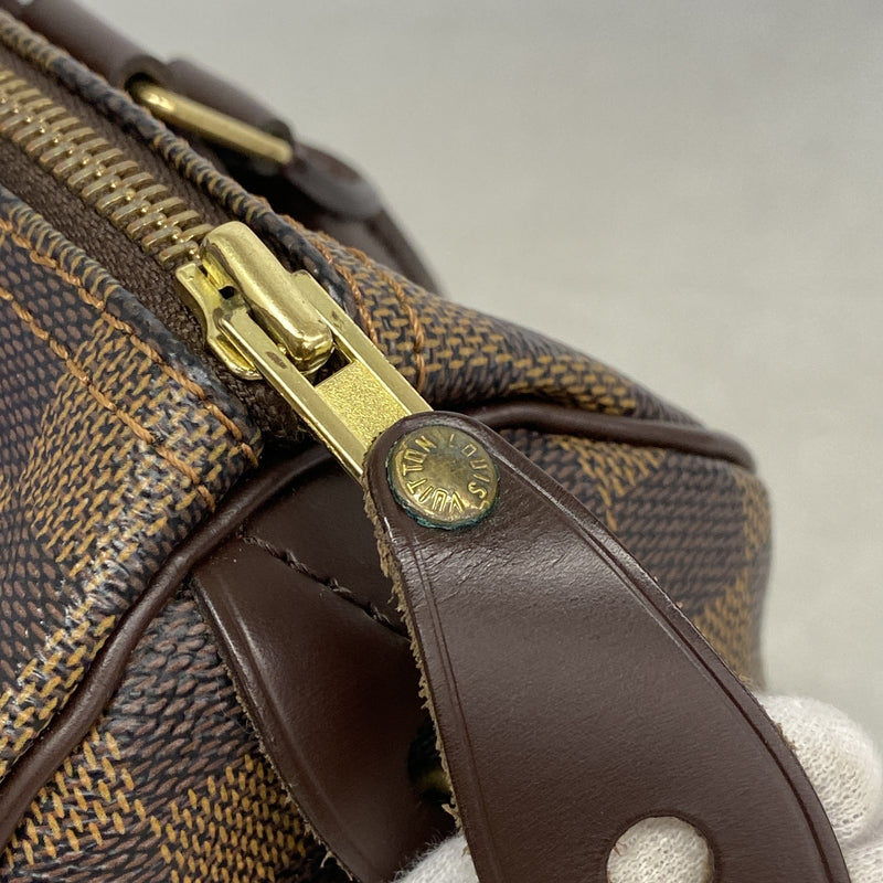 【6he4843】ルイヴィトン ハンドバッグ ダミエ スピーディ25 N41365 エベヌ【中古】レディース