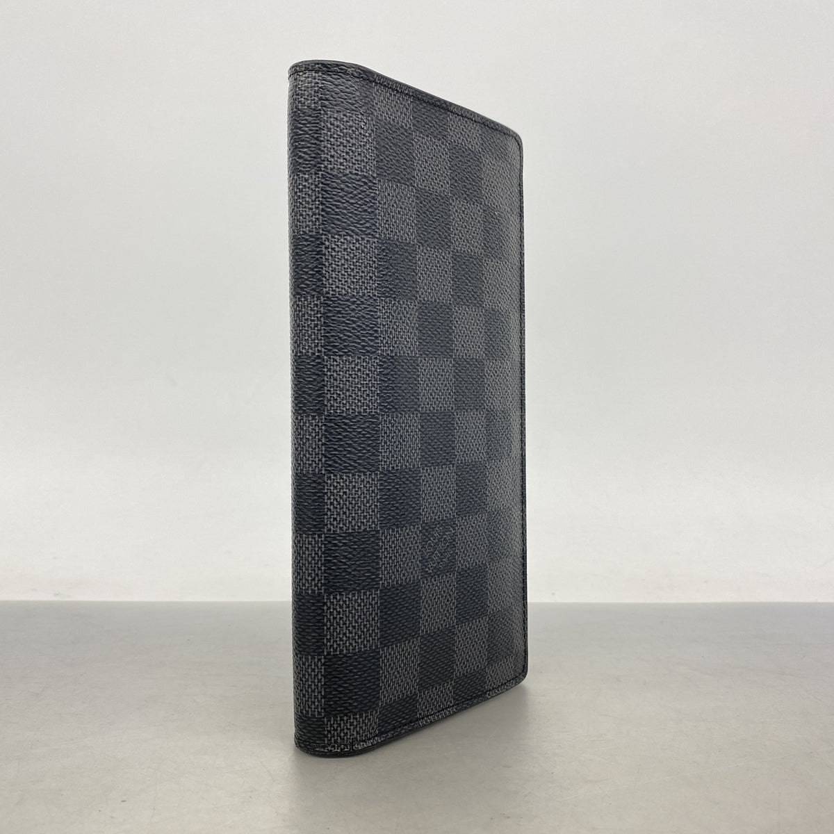 【6he4850】ルイヴィトン 長財布 ダミエ・グラフィット ポルトフォイユブラザ N62665 ブラック【中古】メンズ