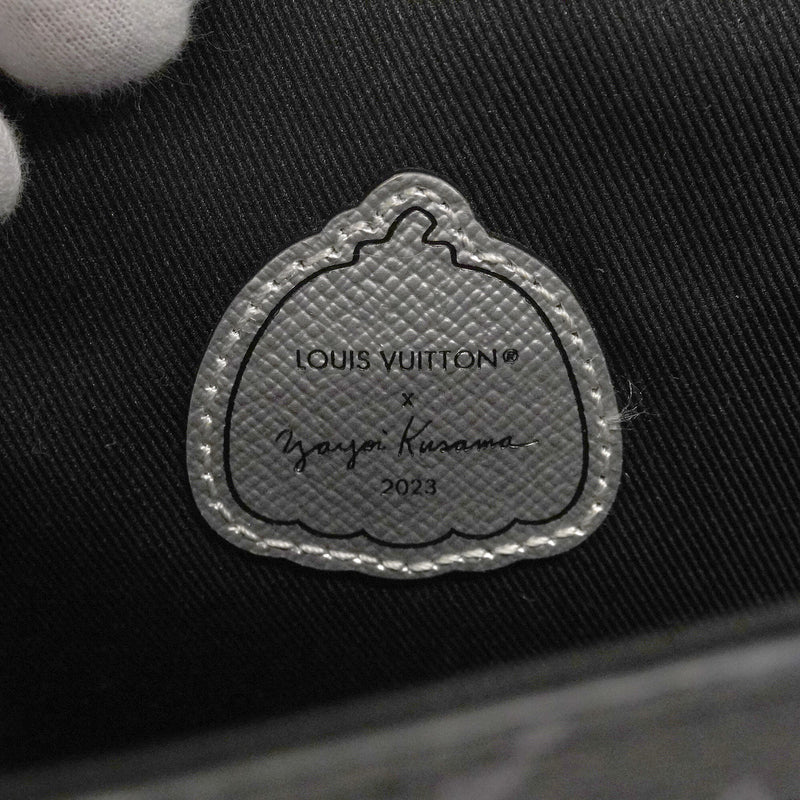 【6he4859】ルイヴィトン ショルダーバッグ モノグラム・エクリプス LV×YKスティーマーウエアラブルウォレット M81935 ブラック【中古】メンズ