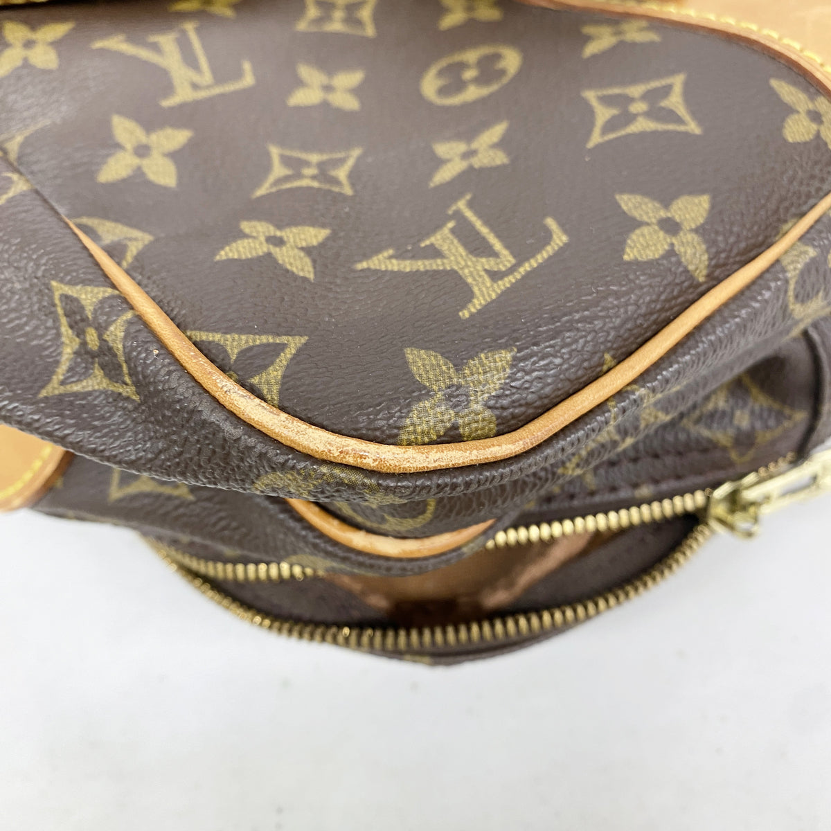 【6he4875】ルイヴィトン ボストンバッグ モノグラム サックシャス M41140 ブラウン 2wayバック【中古】メンズ レディース ユニセックス