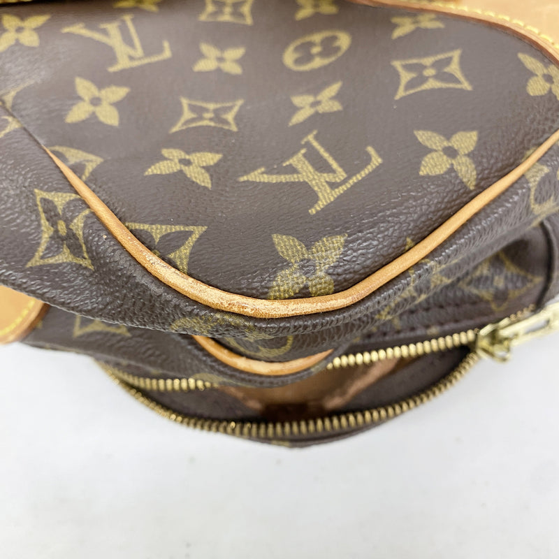 【6he4875】ルイヴィトン ボストンバッグ モノグラム サックシャス M41140 ブラウン 2wayバック【中古】メンズ レディース ユニセックス