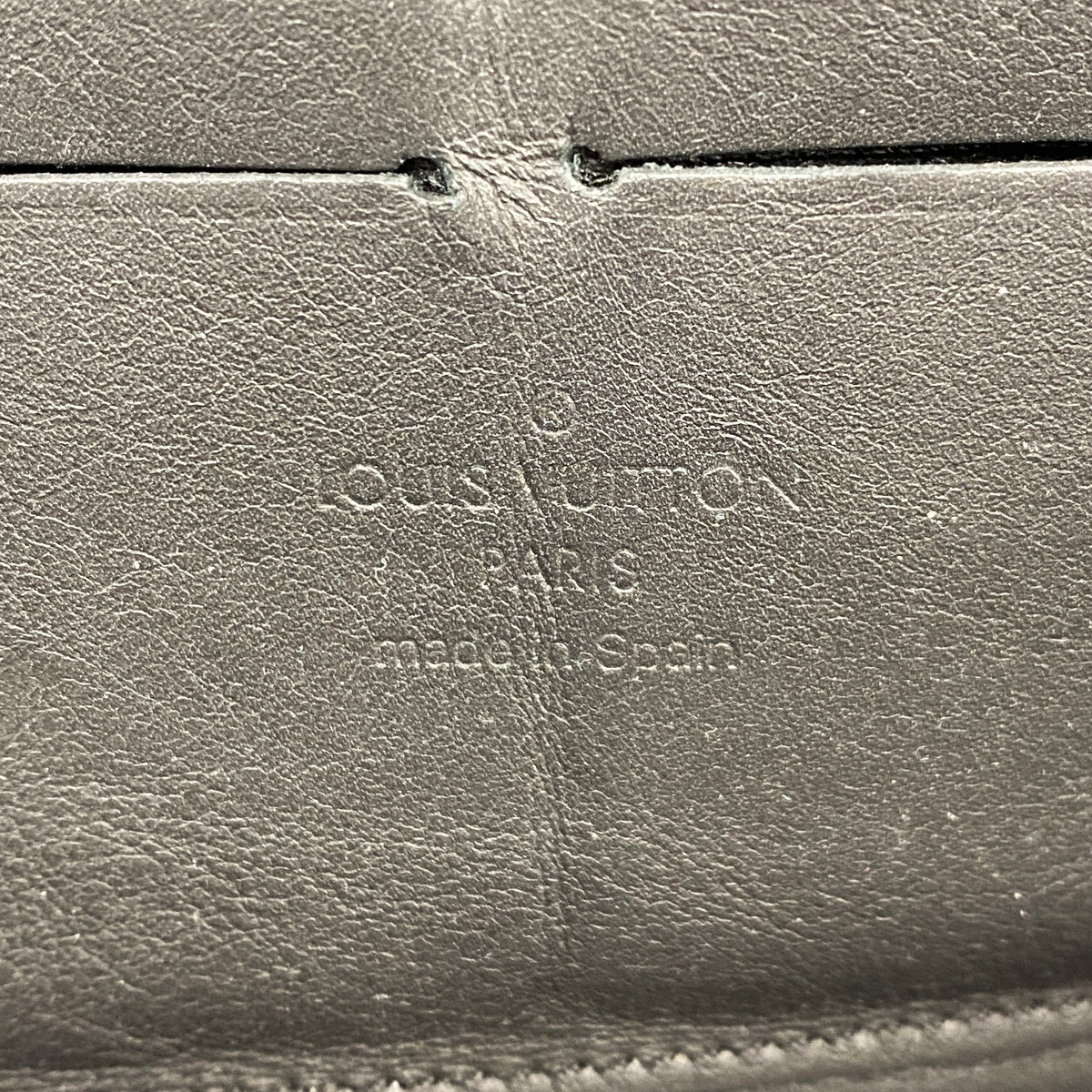 【6he4881】ルイヴィトン 長財布 モノグラム・エクリプス トランクジッピーウォレット M80558 ブラック【中古】メンズ