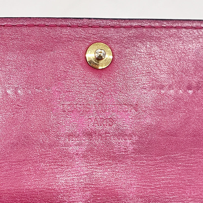【6he4883】ルイヴィトン 長財布 ヴェルニ ポルトフォイユサラ M91765 ローズアンディアン【中古】レディース