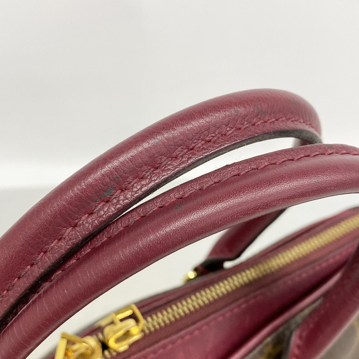 【6he4888】ルイヴィトン ハンドバッグ モノグラム パラス M42810 レザン 2wayバック【中古】レディース